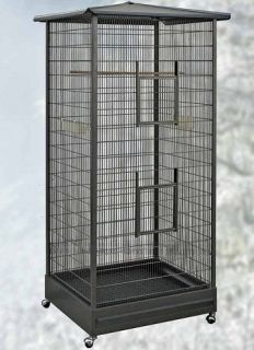 Indoor Aviary for Small Birds HQ 52724   Black