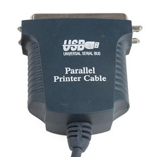 USD $ 6.19   1m USB 2.0 to 36 Pin Parallel Printer Adapter Cable,