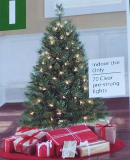  Christmas tree,Winston pine, prelit w/70 white light,indoor,artificial