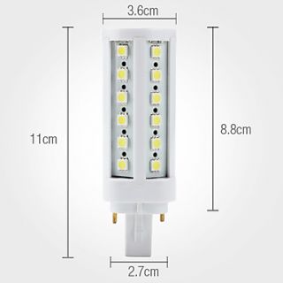 EUR € 11.77   G24 8w 36x5050 SMD 500 600lm 6000 6500k natuurlijk wit