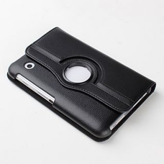 USD $ 12.39   360 Degree Rotating Lychee Texture PU Leather Case with
