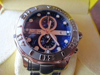 Invicta Mens Ocean Ghost Quartz Chronograph Bracelet Watch