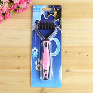 USD $ 11.39   Professional Pet Hair Fur Knot Rake (Pink),