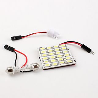 EUR € 4.96   t10/31 41mm 24 * 5630 smd brancos carro lideradas luzes