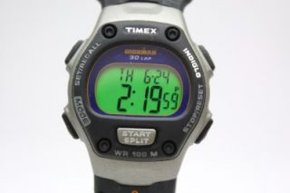 New Timex Ironman 30 Lap Chrono Indiglo Watch T53401