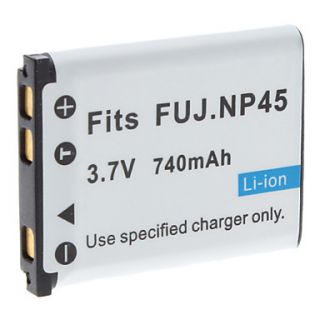 Bateria Vídeo Digital Substitua Fuji.NP45 para FUJ J250 J150 J130 e