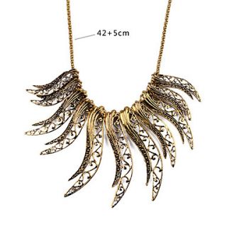 EUR € 5.42   Vergulde Salix bladvormige Alloy ketting, Gratis