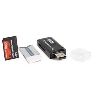 USD $ 44.79   32GB Memory Stick Pro HG Duo Memory Card with Adapter
