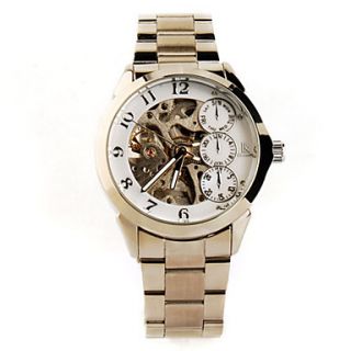 EUR € 44.06   bande de montre bracelet en acier inoxydable squelette
