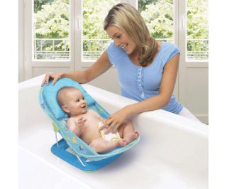 Summer Infant Deluxe Baby Bather Blue Splish Splash BN