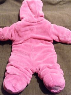 Infant Girls 1pc Snowsuit 0 3mos Berry Pretty in Pink
