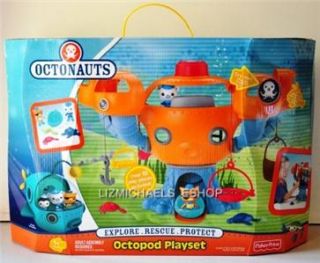 WOW Octonauts Octopod Playset Barnacles Kwazii Figures Play Set