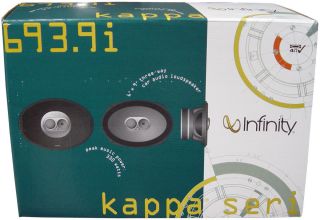New Pair Infinity Kappa 693 9i 6x9 3 Way Speakers