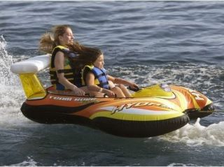   Mark 2 Boat Towable Tube Raft Inflatable Floating Water Lake Toy Fun