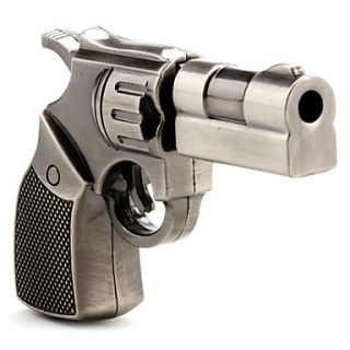 USD $ 17.49   4GB Gun Revolver Style USB Flash Drive (Brown),