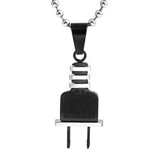 EUR € 5.51   Titanium Man tappo in acciaio stile di pendente di