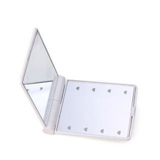 USD $ 11.49   Cosmetic Make Up Compact Portable Mirror with 8 LED