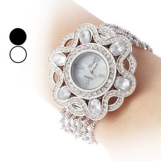 EUR € 10.48   Moda Feminina Estilo Aço analógico pulseira relógio