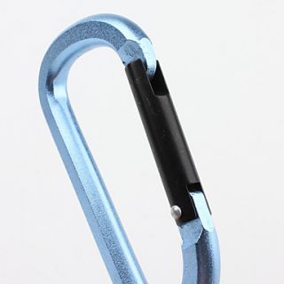 USD $ 2.49   Oblate D shaped Carabiner 8mm (Ramdon Color),