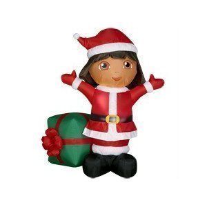  The Explorer Lighted Airblown Inflatable Decoration 4 Tall