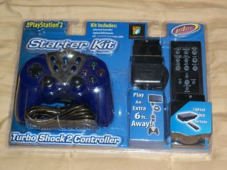 Intec Sony PlayStation 2 PS2 Starter Kit Accessory Bundle Pack New