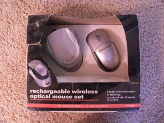 Innovera Rechargable Wireless Optical Mouse Set New