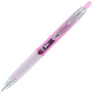 Uni Ball 207 Pink Ribbon Retractable Gel Ink Pens Pack of 12