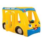 Fisher Price Inflatable School Bus Ball Pit w 20 Balls