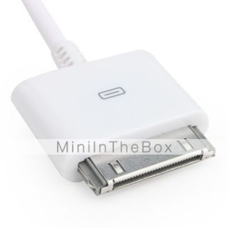 USD $ 30.52   Premium USB Data Charging AV Cable for iPhone 2G/3G