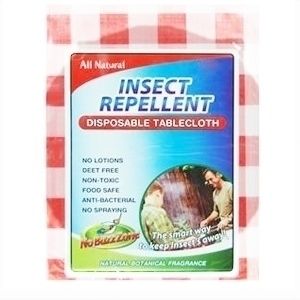 Bug Away Tablecloth Insect Repellent Repeller Nontoxic