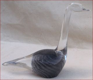 Scandinavian GOOSE Glass Josef Benito Marcolin Venitian Numbered 1960