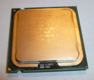 Intel Core 2 Duo E6600 2 4GHz 4M 1066 06 6600 SL9ZL LGA775 Socket 775