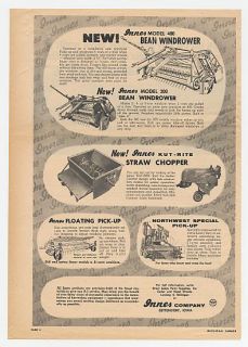 1957 Innes Farm Equipment Farming Implements Ad