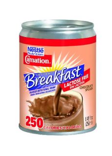 Carnation Instant Breakfast Lactose Free Chocolate Spla