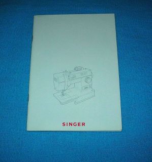 Singer Sewing Machine Model 9010 Instruction Manual