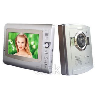 New Video Door Phone Intercom System with 7 LCD Monitor Night Vision