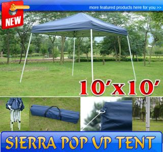  New 10 Sierra Pop Up Tent Outdoor Patio Instant Canopy Shelter