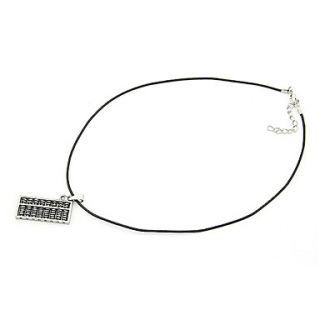 EUR € 3.58   verzilverd abacus legering ketting, Gratis Verzending