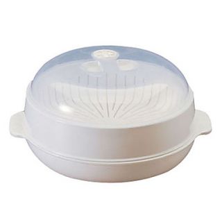 USD $ 14.59   Round Steamer For Microwave,