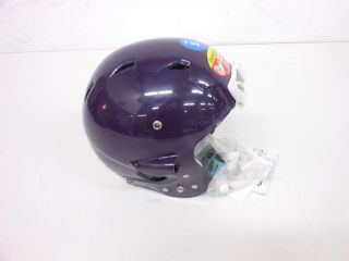 Schutt Youth ion 4D Football Helmet Without Faceguard Purple Small