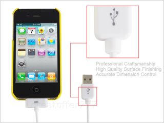 New USB Data Charger Cable Cord for iPhone 4 iPhone4 4S iPod Touch 4
