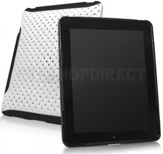 Black Weave TPU Skin Cover Hard Case for Apple iPad 1st
