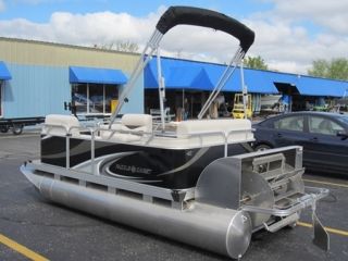 GillGetter Paddle Qwest Pedal Powered Pontoon Boat w/ Large Aluminum