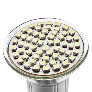 e14 4w 60x3528 SMD 300 350lm 6000 6500K natürliches weißes Licht LED