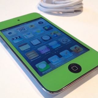 Apple iPod Touch 4th Generation Black Green 8 GB RARE