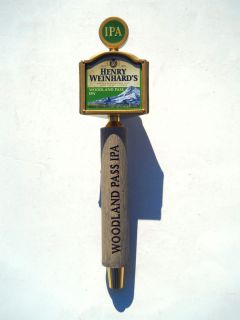 Henry Weinhards Woodland Pass IPA Beer Tap Handle New