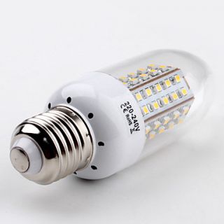 e27 66 3528 SMD 3 150 200lm 3.5W 2800 3300K chaude ampoule blanche