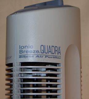 Ionic Breeze Quadra Silent Air Purifier Model No SI637