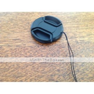USD $ 1.59   55mm Lens Cap with Holder Leash Strap,