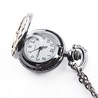 USD $ 6.59   Butterfly Effect Antique Pocket Watch Necklace,